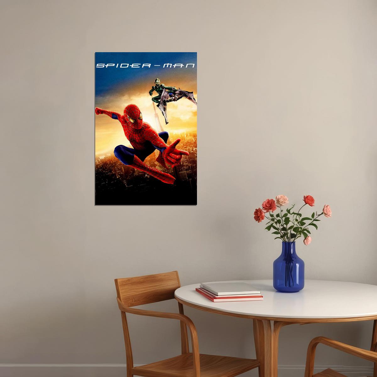 Spider Man Movie Action Fantasy Poster Wall Art Print Home Wall Decor