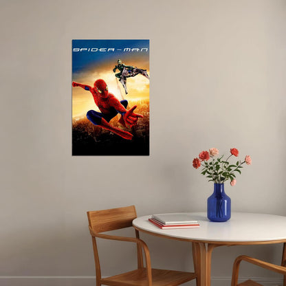 Spider Man Movie Action Fantasy Poster Wall Art Print Home Wall Decor