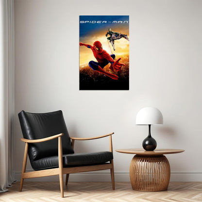 Spider Man Movie Action Fantasy Poster Wall Art Print Home Wall Decor