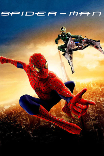 Spider Man Movie Action Fantasy Poster Wall Art Print Home Wall Decor