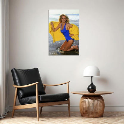 Suzanne Somers Sexy Woman Actress Hot Poster Wall Art Print Home Wall Decor