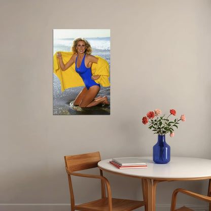 Suzanne Somers Sexy Woman Actress Hot Poster Wall Art Print Home Wall Decor