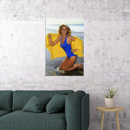 Suzanne Somers Sexy Woman Actress Hot Poster Wall Art Print Home Wall Decor