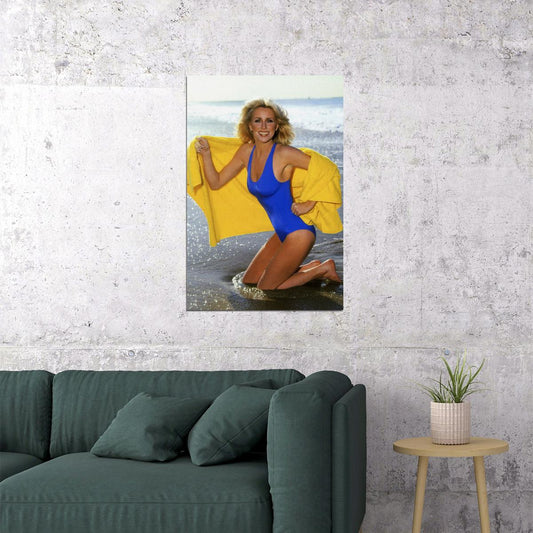 Suzanne Somers Sexy Woman Actress Hot Poster Wall Art Print Home Wall Decor