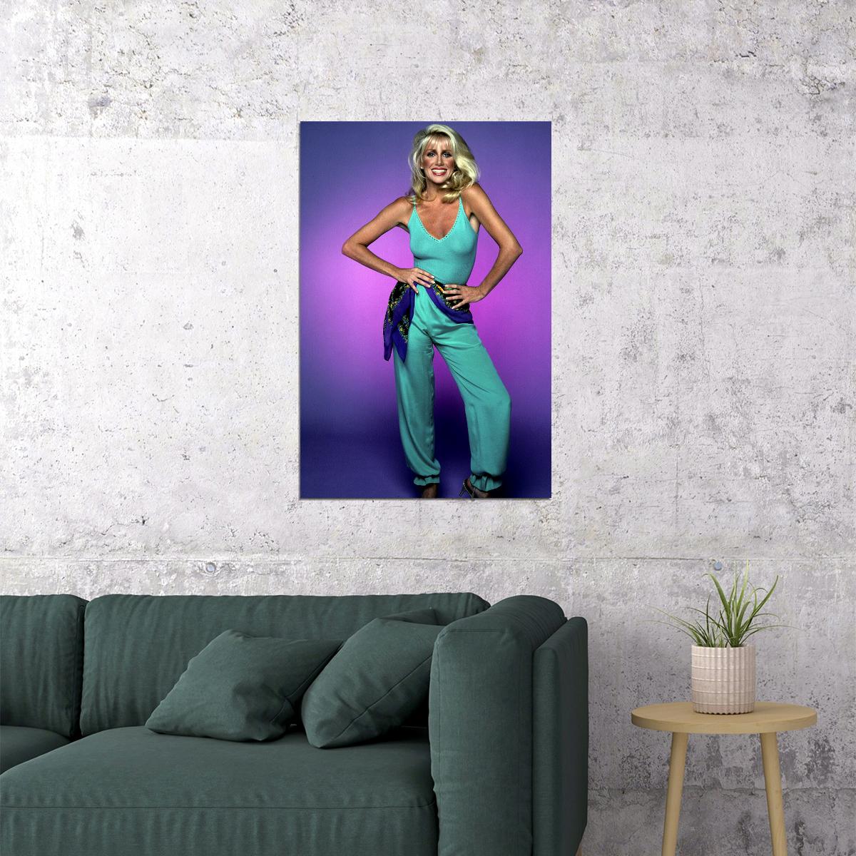 Suzanne Somers Sexy Female Actress Hot Poster Wall Art Print Home Wall Decor