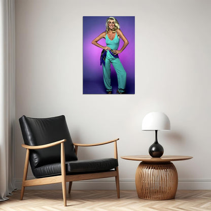 Suzanne Somers Sexy Female Actress Hot Poster Wall Art Print Home Wall Decor