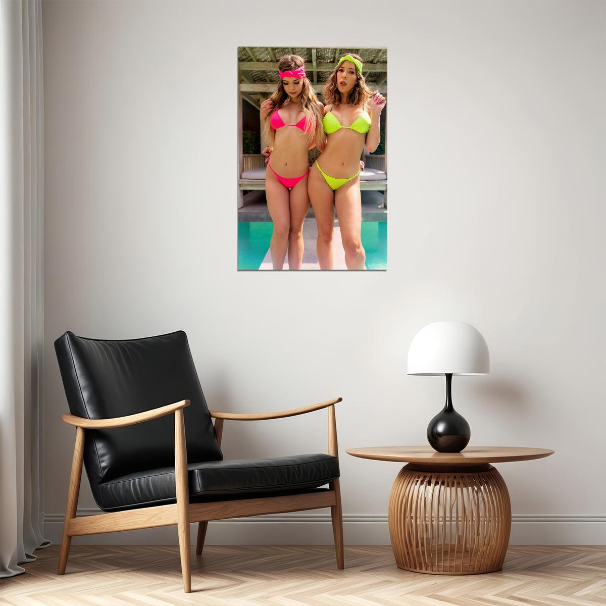 Make It A Double Sexy Females Hot Poster Wall Art Print Home Wall Decor