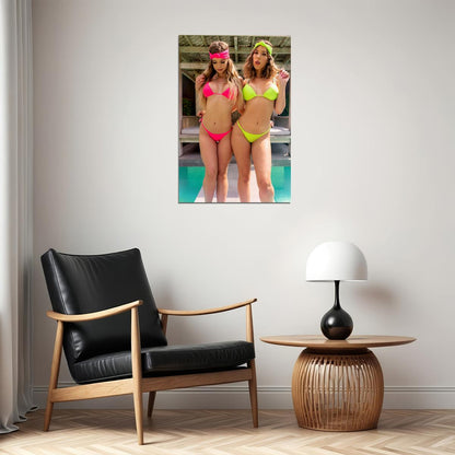 Make It A Double Sexy Females Hot Poster Wall Art Print Home Wall Decor