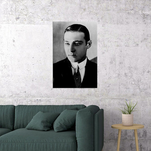 Rudolph Valentino Movie Actor Old Times Poster Wall Art Print Home Wall Decor