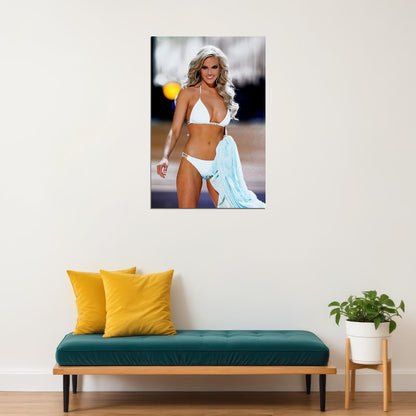 Brittany Bikini Fan Club America Poster Wall Art Print Home Wall Decor