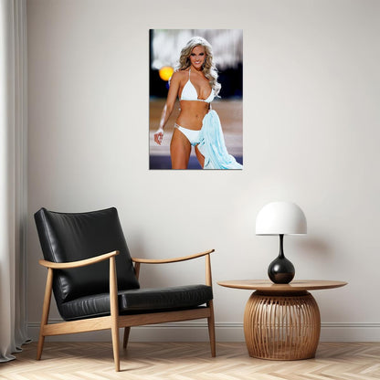 Brittany Bikini Fan Club America Poster Wall Art Print Home Wall Decor