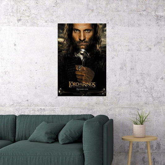 Lord Of The Rings Movie Fantasy Action Poster Wall Art Print Home Wall Decor