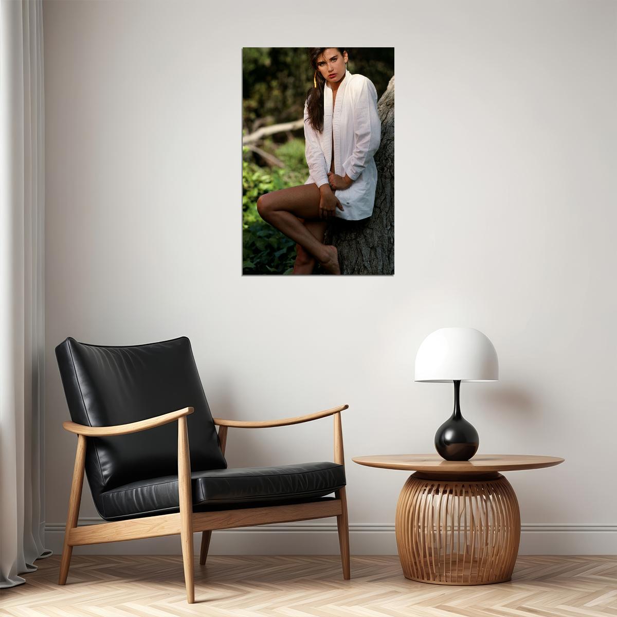 Demi Moore Actress Posed Sweet Poster Wall Art Print Home Wall Decor
