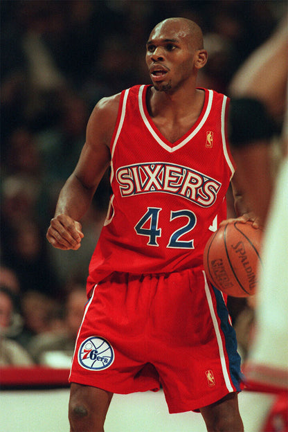 Jerry Stackhouse Philadelphia Basketball Poster Wall Art Print Home Wall Decor