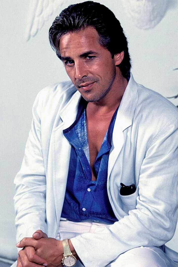 Don Johnson Miami Vice Tv Actor Poster Wall Art Print Home Wall Decor