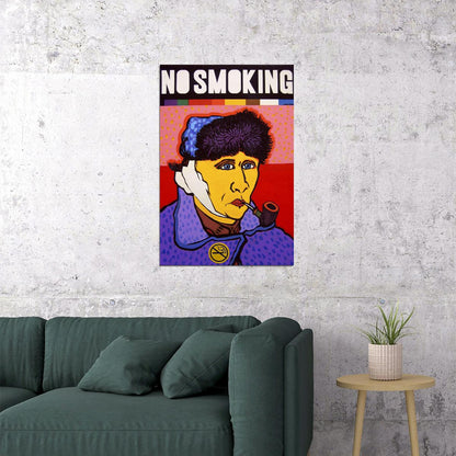 No Smoking Artwork Poster Wall Art Print Home Wall Decor