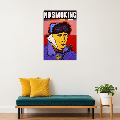 No Smoking Artwork Poster Wall Art Print Home Wall Decor
