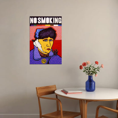 No Smoking Artwork Poster Wall Art Print Home Wall Decor
