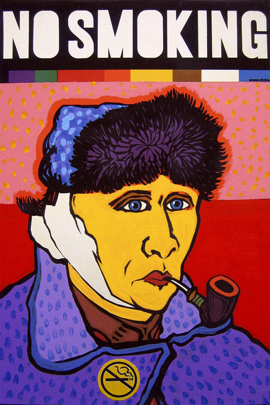No Smoking Artwork Poster Wall Art Print Home Wall Decor