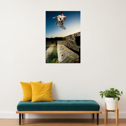 Skateboarding A Grind Is A Terrible Poster Wall Art Print Home Wall Decor