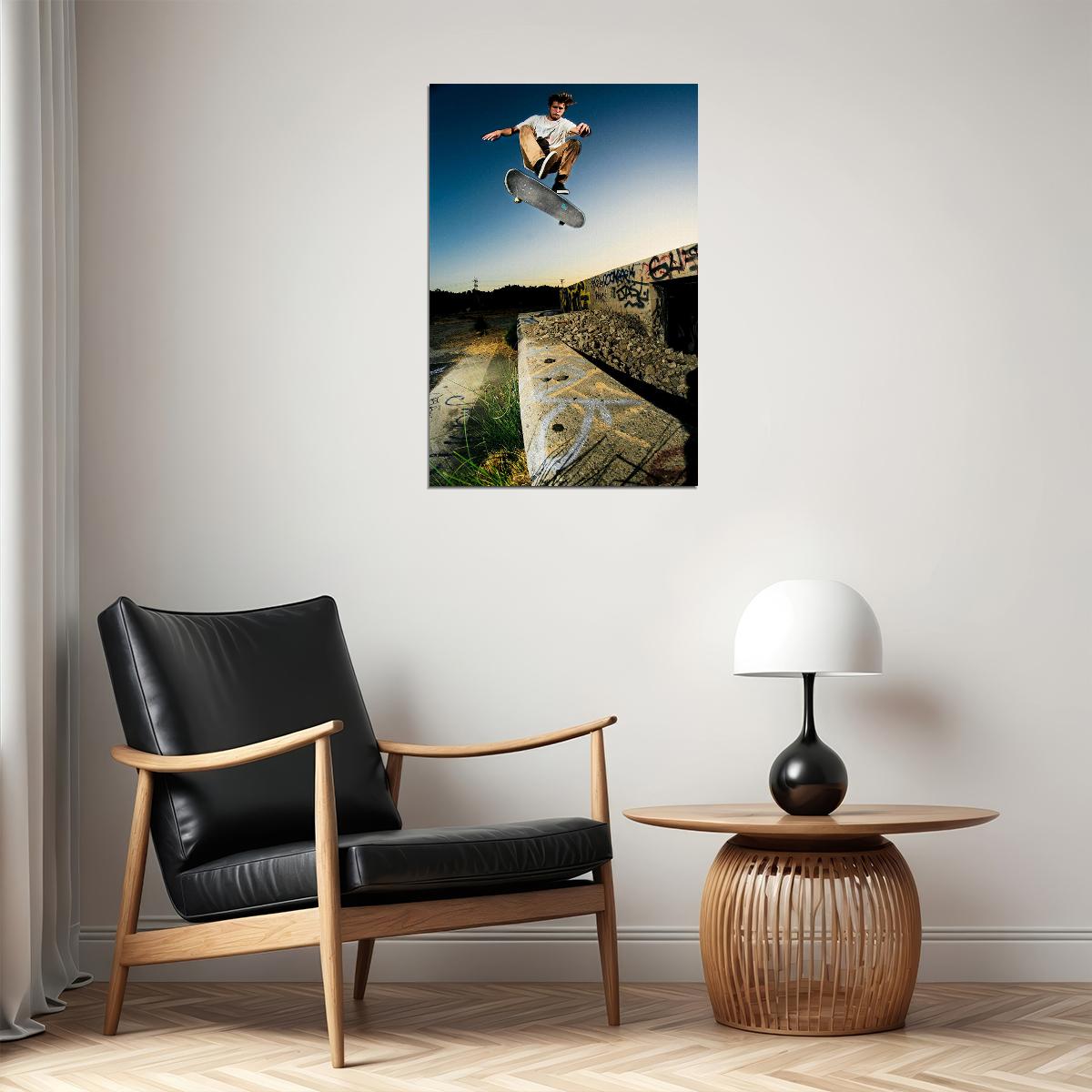 Skateboarding A Grind Is A Terrible Poster Wall Art Print Home Wall Decor