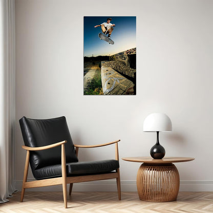 Skateboarding A Grind Is A Terrible Poster Wall Art Print Home Wall Decor