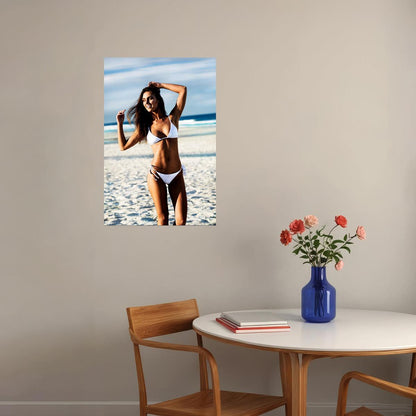 Sexy Female Model Hot Steph Poster Wall Art Print Home Wall Decor