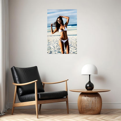 Sexy Female Model Hot Steph Poster Wall Art Print Home Wall Decor