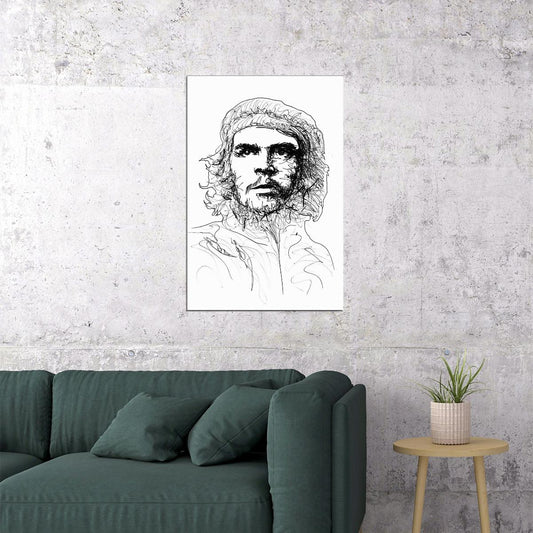 Che Guevara Political Colorful Legend Poster Wall Art Print Home Wall Decor