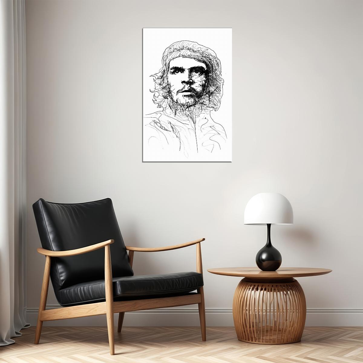 Che Guevara Political Colorful Legend Poster Wall Art Print Home Wall Decor