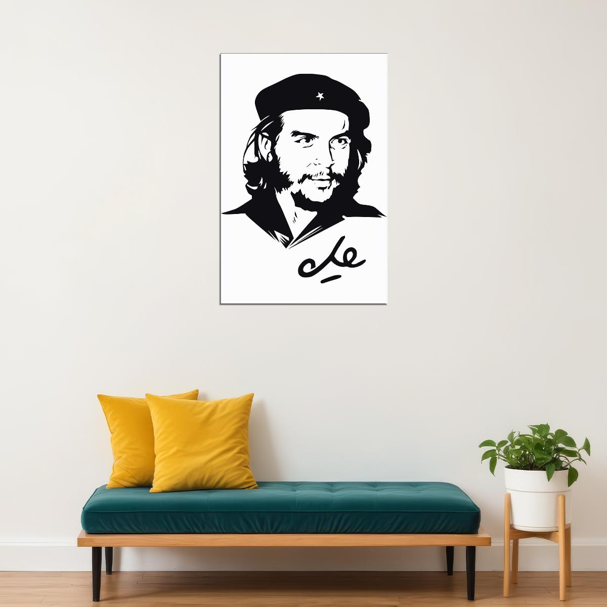 Che Guevara Political Cuba Colorful Legend Poster Wall Art Print Home Wall Decor
