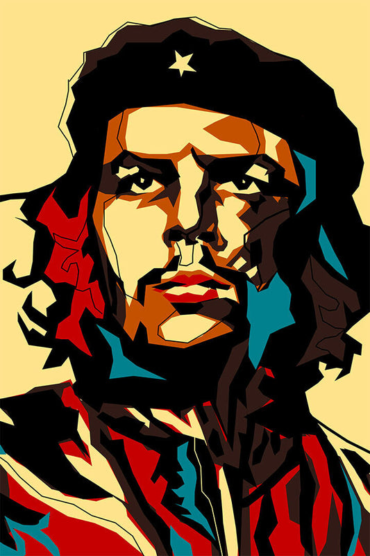 Che Guevara Political Cuba Colorful Poster Wall Art Print Home Wall Decor