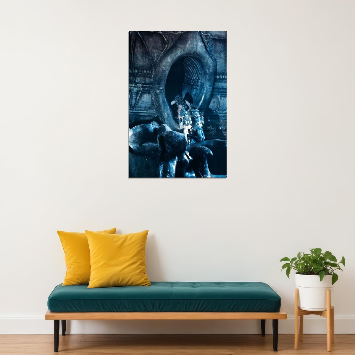 Alien Movie Poster Space Creatures Hard Days Flight Wall Art Print Home Wall Decor