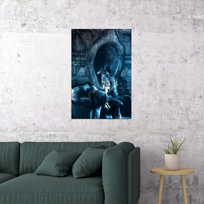 Alien Movie Poster Space Creatures Hard Days Flight Wall Art Print Home Wall Decor
