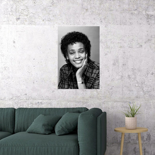 Whitney Houston Musician World Tour Poster Wall Art Print Home Wall Decor