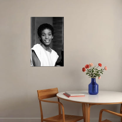 Whitney Houston Singer World Tour Poster Wall Art Print Home Wall Decor