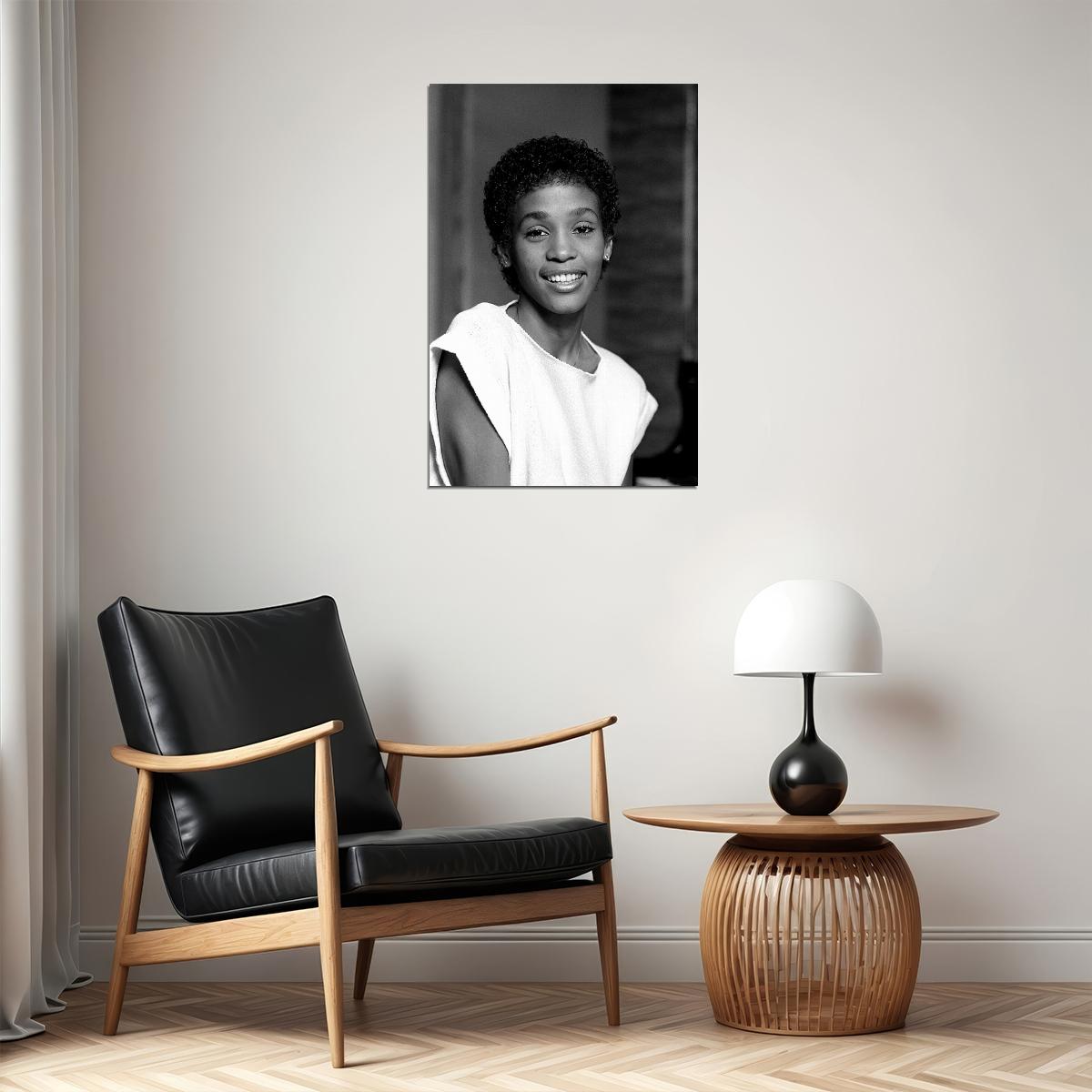 Whitney Houston Singer World Tour Poster Wall Art Print Home Wall Decor