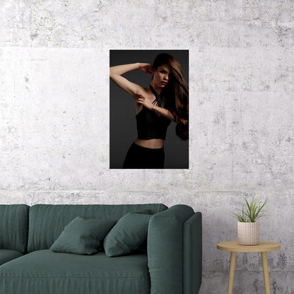 Trouble Sexy Female Model Hot Girl Poster Wall Art Print Home Wall Decor