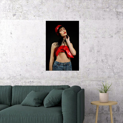 Trouble Sexy Female Model Hot Poster Wall Art Print Home Wall Decor