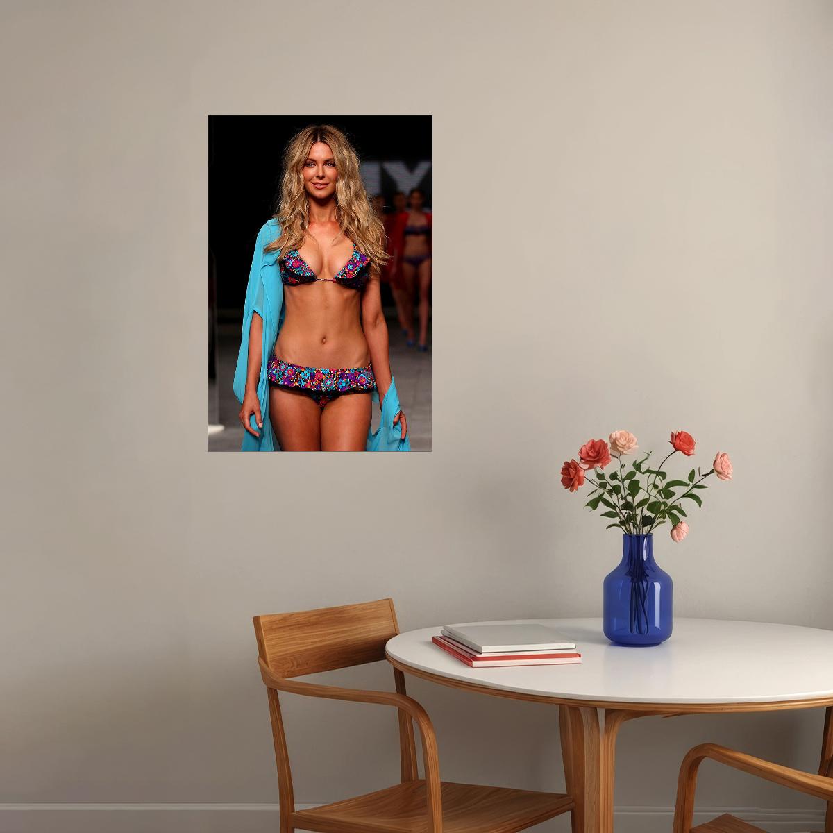 Jennifer Hawkins Sexy Woman Model Poster Wall Art Print Home Wall Decor