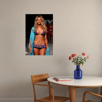 Jennifer Hawkins Sexy Woman Model Poster Wall Art Print Home Wall Decor
