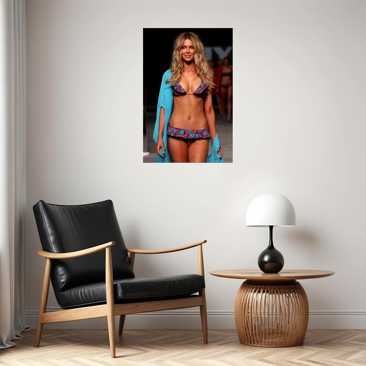 Jennifer Hawkins Sexy Woman Model Poster Wall Art Print Home Wall Decor