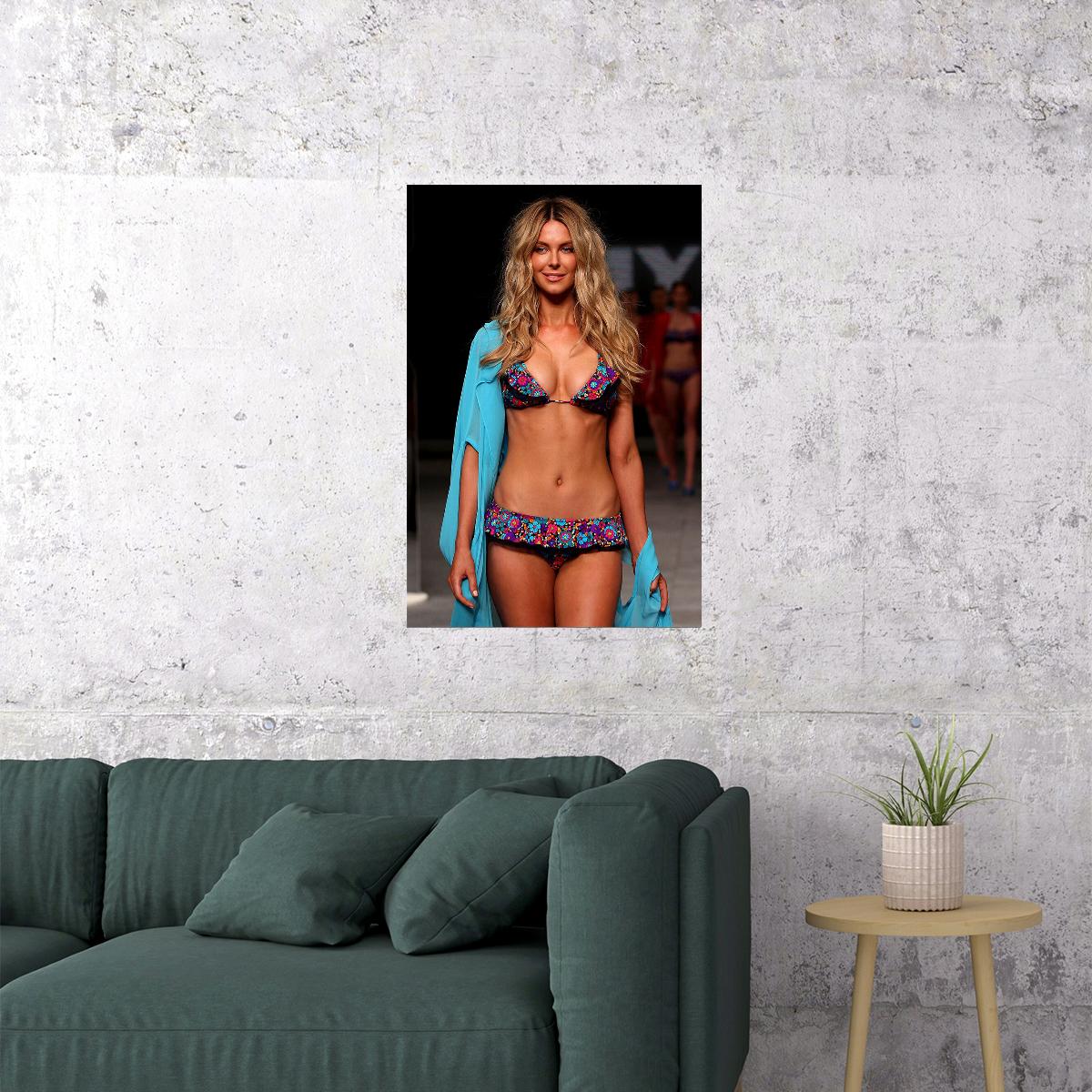 Jennifer Hawkins Sexy Woman Model Poster Wall Art Print Home Wall Decor
