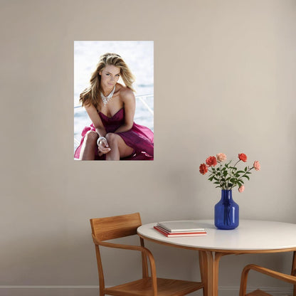 Jennifer Hawkins Sexy Female Model Poster Wall Art Print Home Wall Decor
