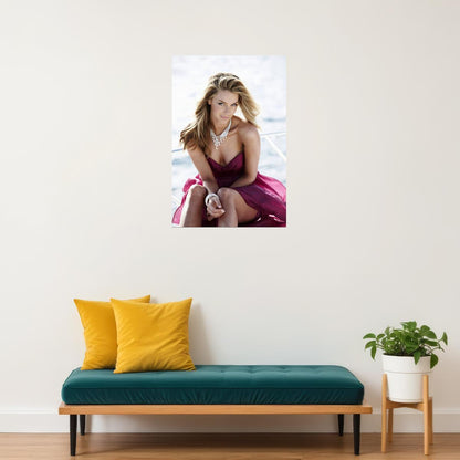 Jennifer Hawkins Sexy Female Model Poster Wall Art Print Home Wall Decor