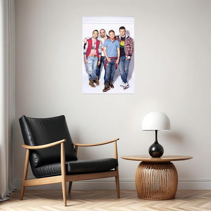 Backstreet Boys Music Group Poster Wall Art Print Home Wall Decor
