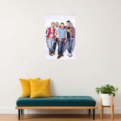 Backstreet Boys Music Group Poster Wall Art Print Home Wall Decor