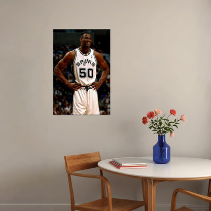 David Robinson San Antonio Poster Wall Art Print Home Wall Decor