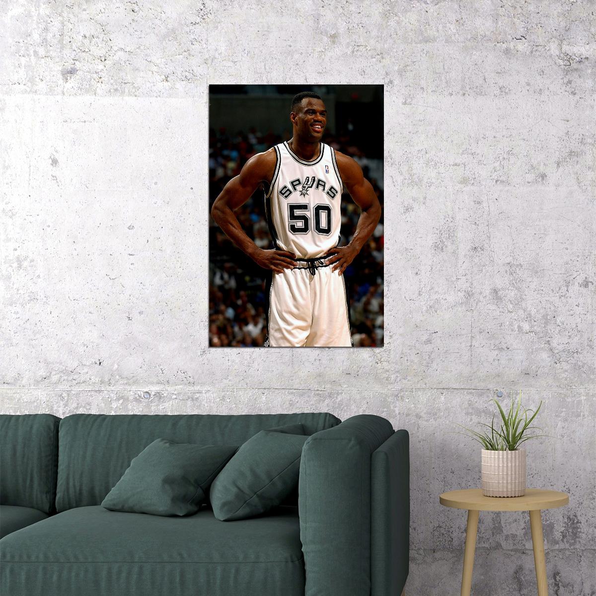 David Robinson San Antonio Poster Wall Art Print Home Wall Decor