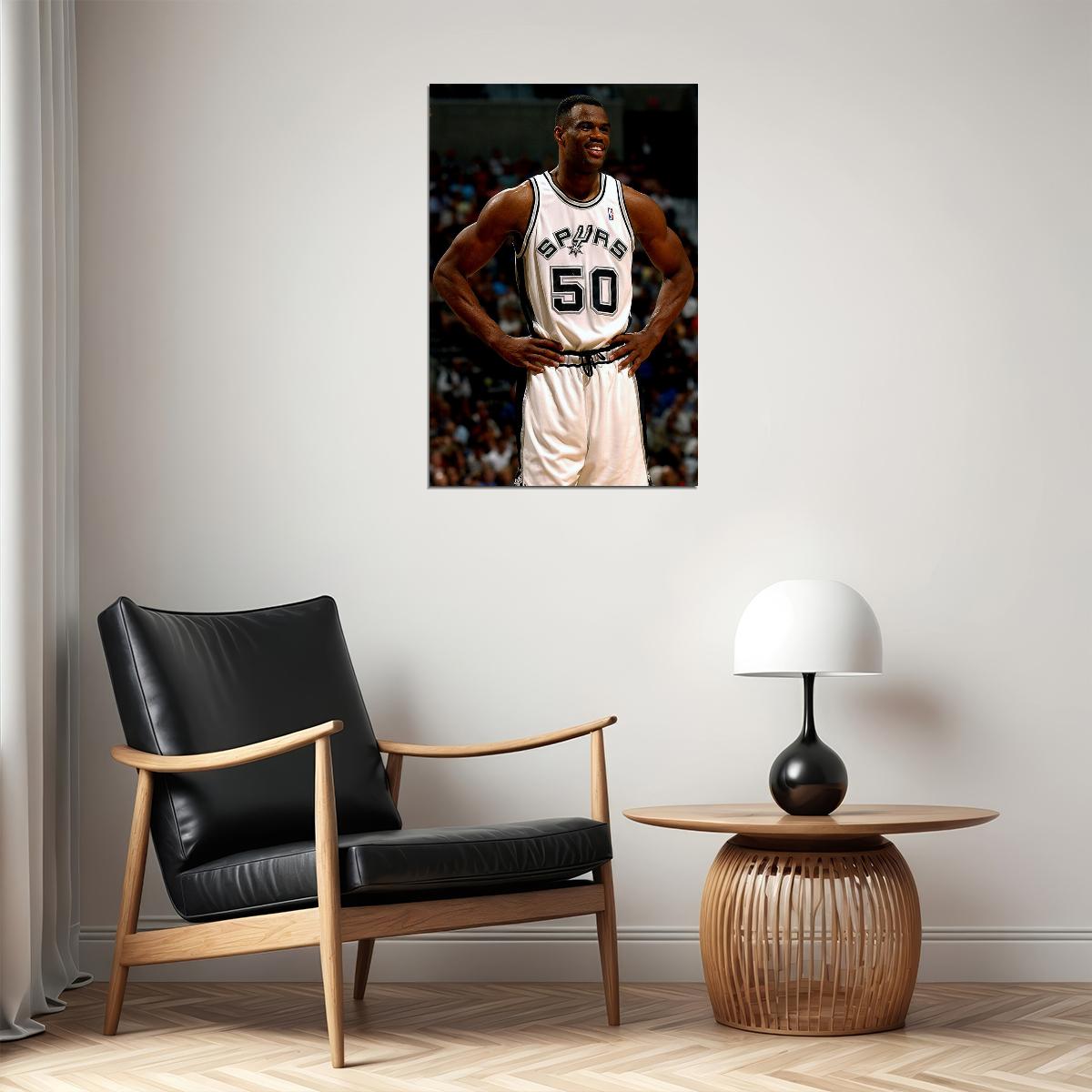 David Robinson San Antonio Poster Wall Art Print Home Wall Decor